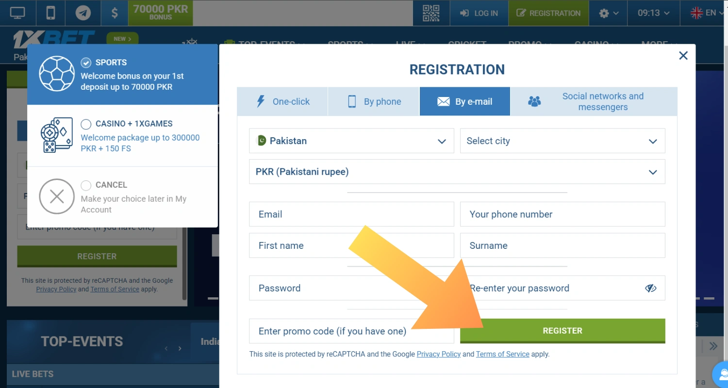How to Get Started with 1xBet
